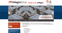 Desktop Screenshot of integroalloys.com